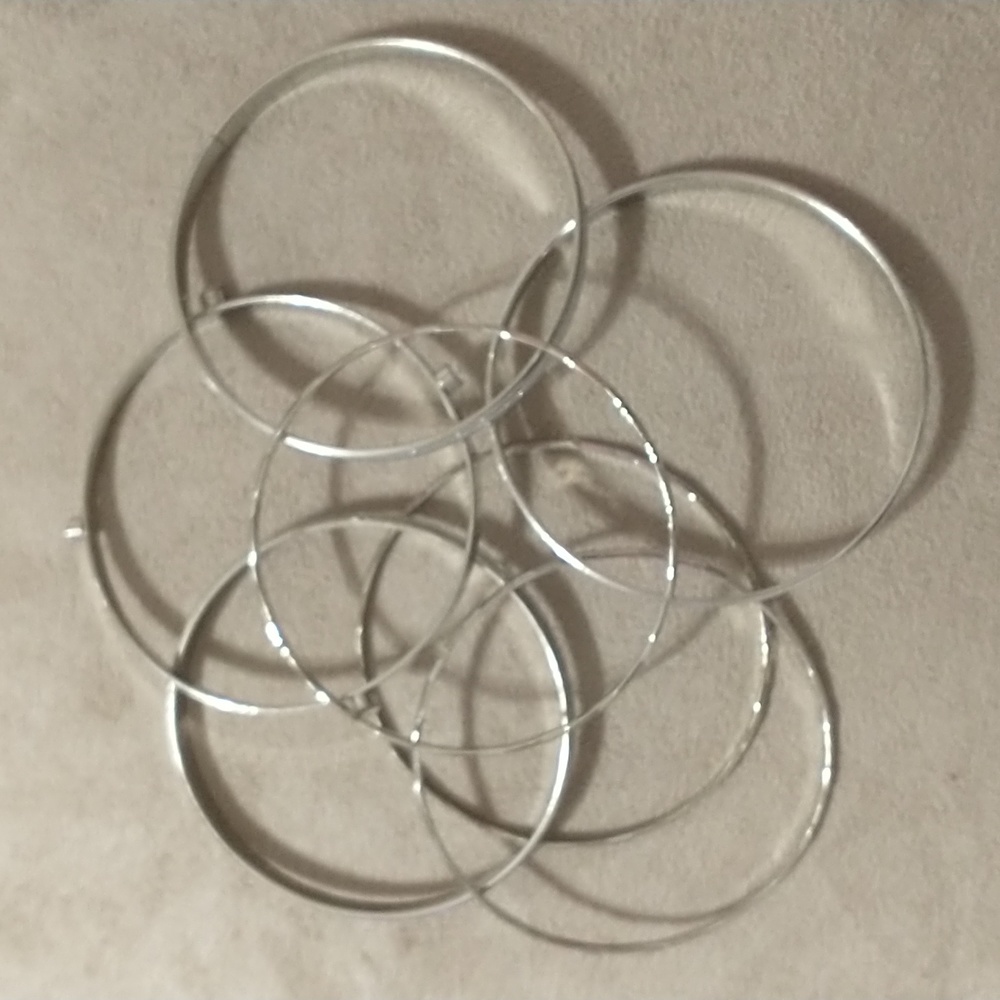 Set of Seven Bangle Bracelets